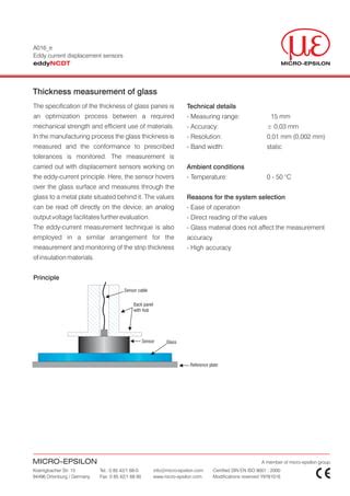 is there any tolerance when measuring glass thickness|FGIA .